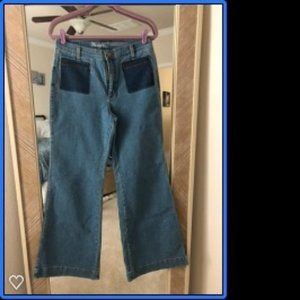 Wrangler x ModCloth Collab Flare Denim Jeans